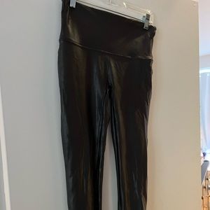 Spanx leather leggings - never worn!